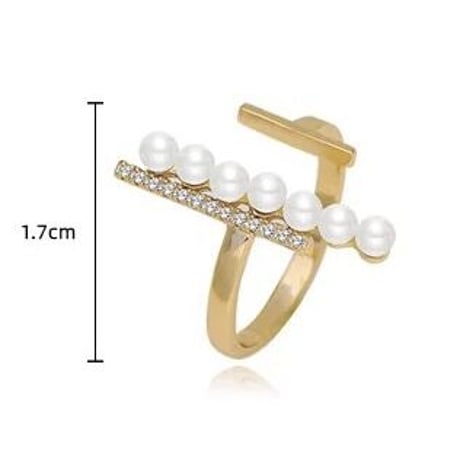 pearl bijou 2type ring