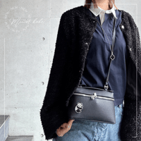 【MINEkobeオリジナル】animal charm 2way mini bag