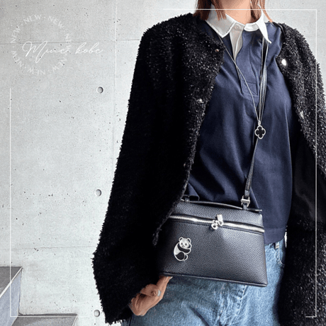 【MINEkobeオリジナル】animal charm 2way mini bag