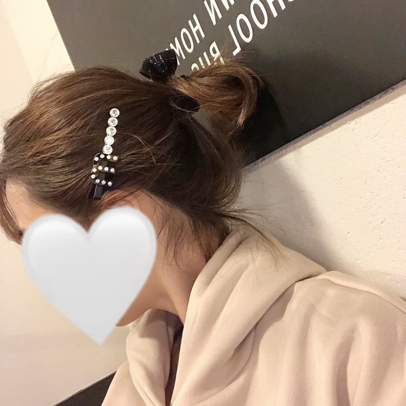 M initial bijou hairpin | MINE kobe