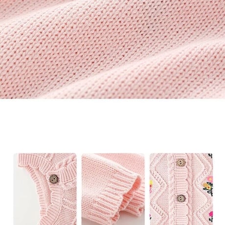 【 baby】knit rompers set