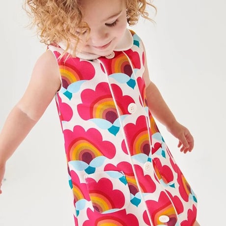 【kids】Flower one-piece