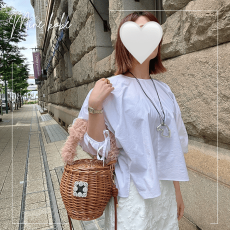 【MINEkobeオリジナル】jolie bijou basket bag