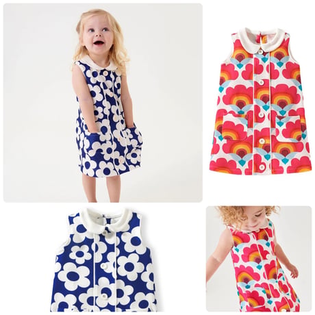 【kids】Flower one-piece