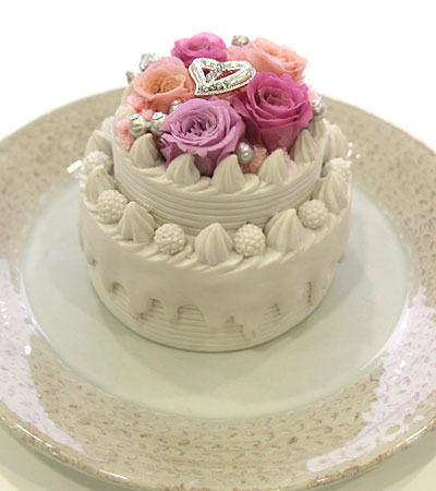 Aqua様：リチャードジノリ　サックスフラワー　ケーキプレート　17㎝ Richard Ginori ブルーフラワーブーケ デミタスカップ＆ソーサー