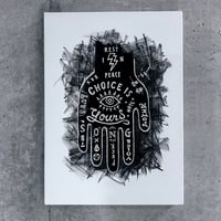 【1点商品】BYM&P Art "Choice Is Yours" キャンバス原画 (Mサイズ)