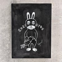 【1点商品】BYM&P Art "KUROHYOU" キャンバス原画 (Mサイズ)