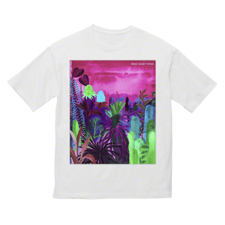 MARIKO OKAMOTO"Art series" -deep ocean forest-Tシャツ#230700005
