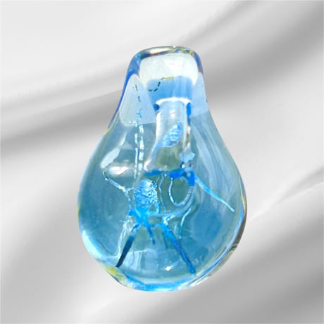 ヴェネツィアン帯留め　【アクア】