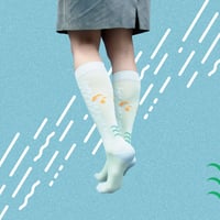 ETCHIRA OTCHIRA×YeYe collaboration SOCKS+CD　MORNING-"awake"
