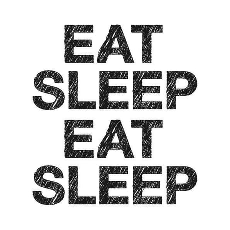 Y 0011 EAT SLEEP