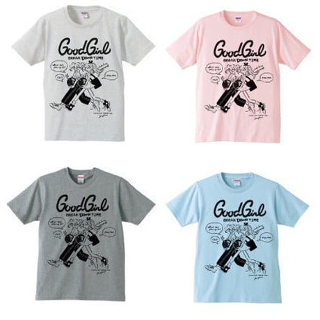 ジェニー・カオリ「GOOD GIRL Break(down)Time」(Mono)Tee