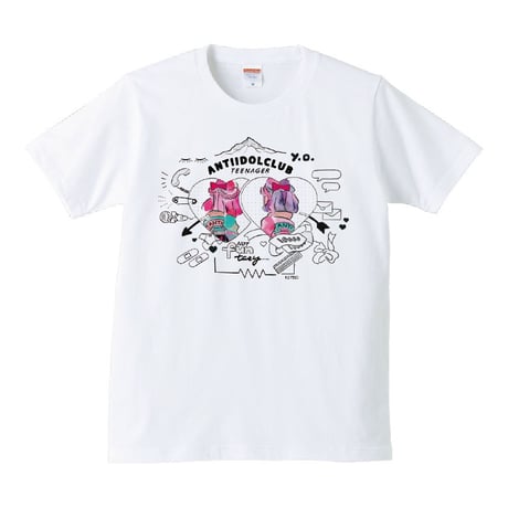 ジェニー・カオリ／ANTI_IDOL_CLUB_COLOR／Tee