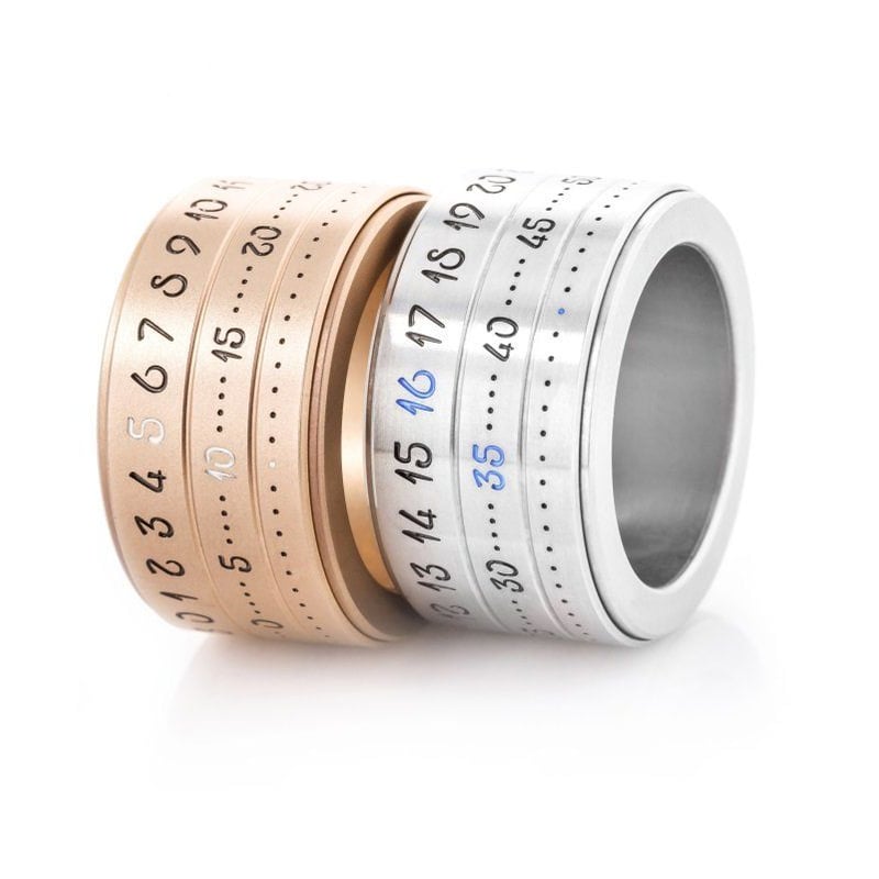 Ring Clock Freedom - Rose Gold (White LED) /Ja