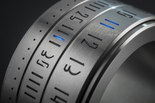 Ring Clock Native- Silver (Blue LED) | Ring Clock Ring Clock Native- Silver (Blue LED) | Ring Clock