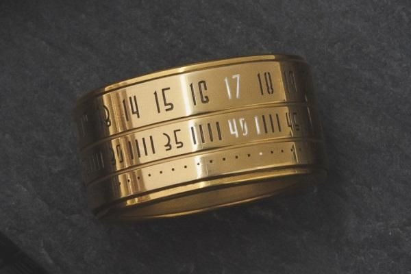 Ring Clock Native- Gold (White LED) | Ring Clock