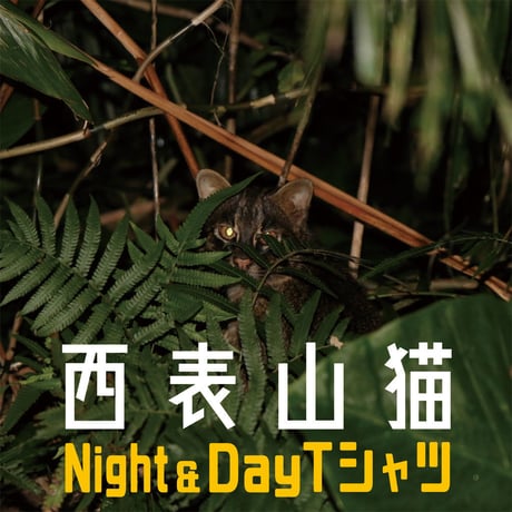 西表山猫 Night & Day Ｔシャツ【Day】/ホワイト