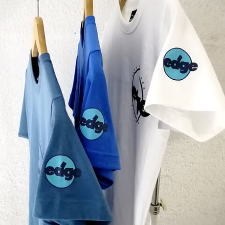 【送料無料】石垣島エッジTシャツ／太平洋ブルー