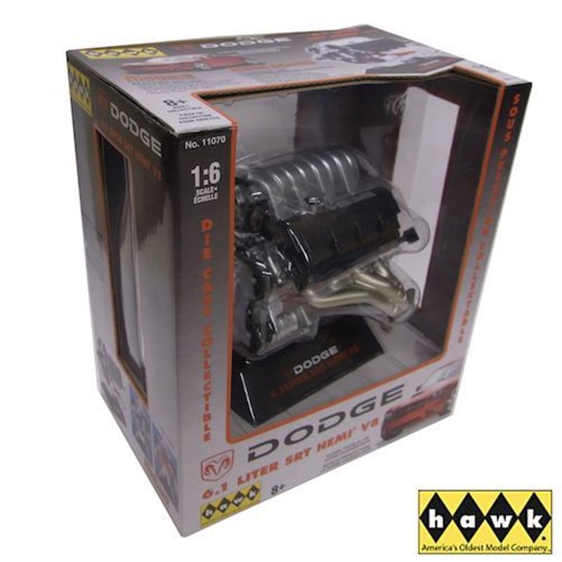 1/6 ダッジ 6.1L SRT HEMI V8 エンジン 完成品-