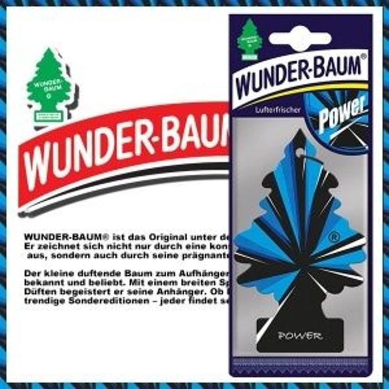 ヨーロッパ版リトルツリー！ WUNDER BAUM / パワー | LANDMARK CARR