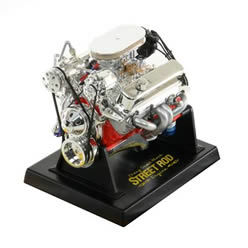 1:6 Scale Die-Cast Chevy Small Block Street Rod