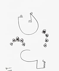 "drawing L#2" by Joji Nakamura