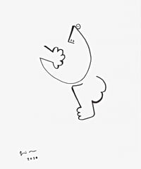 "drawing L#9" by Joji Nakamura