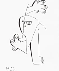 "drawing L#10" by Joji Nakamura