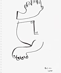 "drawing M#6" by Joji Nakamura