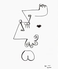 "drawing L#6" by Joji Nakamura