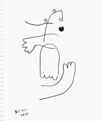 "drawing M#2" by Joji Nakamura