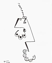 "drawing L#8" by Joji Nakamura