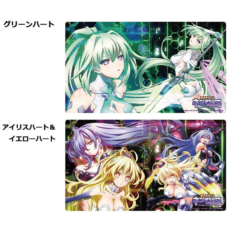 超次元ゲイムネプテューヌプレイマットラバーマット2個セット大人ねぷ