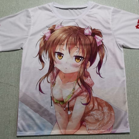 カフェちゃんとブレークタイム　フルグラフィックTシャツ　A