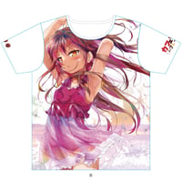 カフェちゃんとブレークタイム　フルグラフィックTシャツ　B