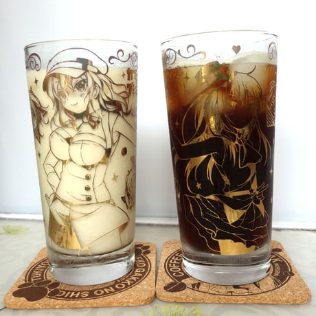 カフェちゃんとブレークタイム グラス