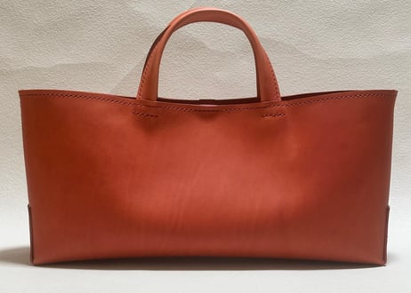 【在庫有・即日発送】ミネルバリスシオのしっかり横長トートバッグ（L・サーモンピンク）