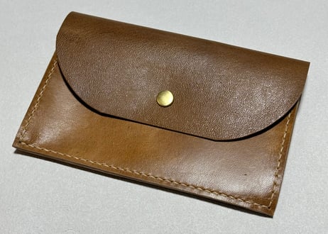 【在庫品】たっぷり入る通帳ケース（ラクダ革）