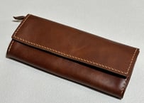 【在庫品】ラクダ革のシンプルな長財布