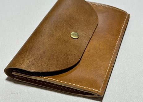 【在庫品】たっぷり入る通帳ケース（ラクダ革）