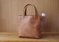 【受注生産】国産オイルドレザーの厚マチランチトートバッグ