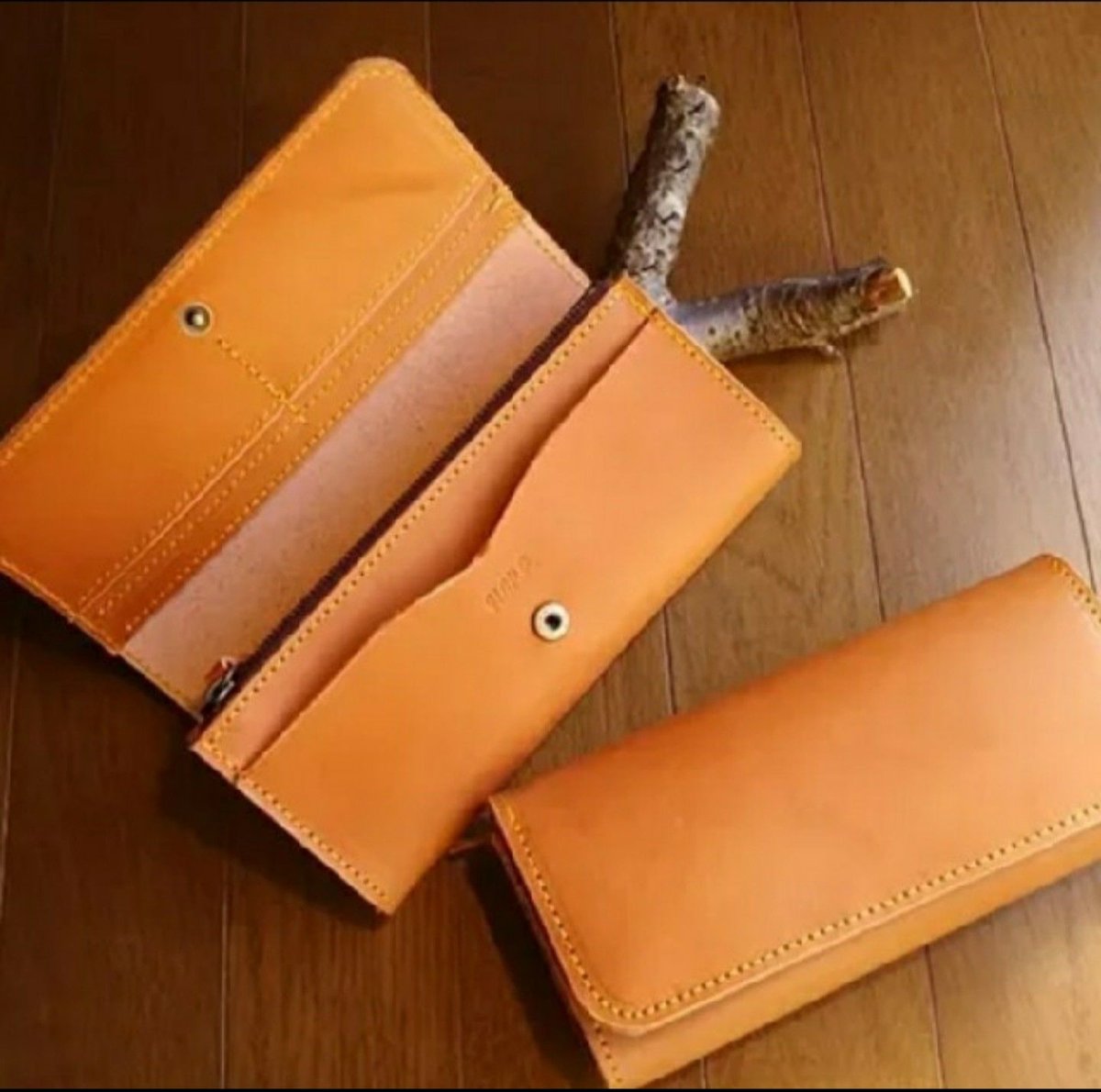 長財布 【栃木レザー】 | 手作り革工房「はろはろ」