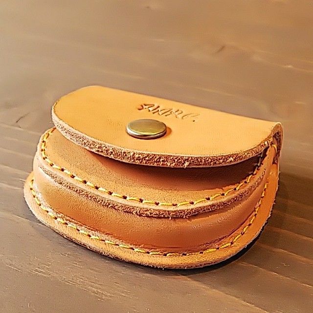 ★HAZZYS★オレンジHパッチ レザーコインケース★HIWA4E539O2 ☆HAZZYS☆オレンジHパッチ レザーコインケース☆HIWA4E539O2