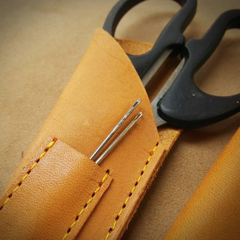 はさみケース | 手作り革工房「はろはろ」