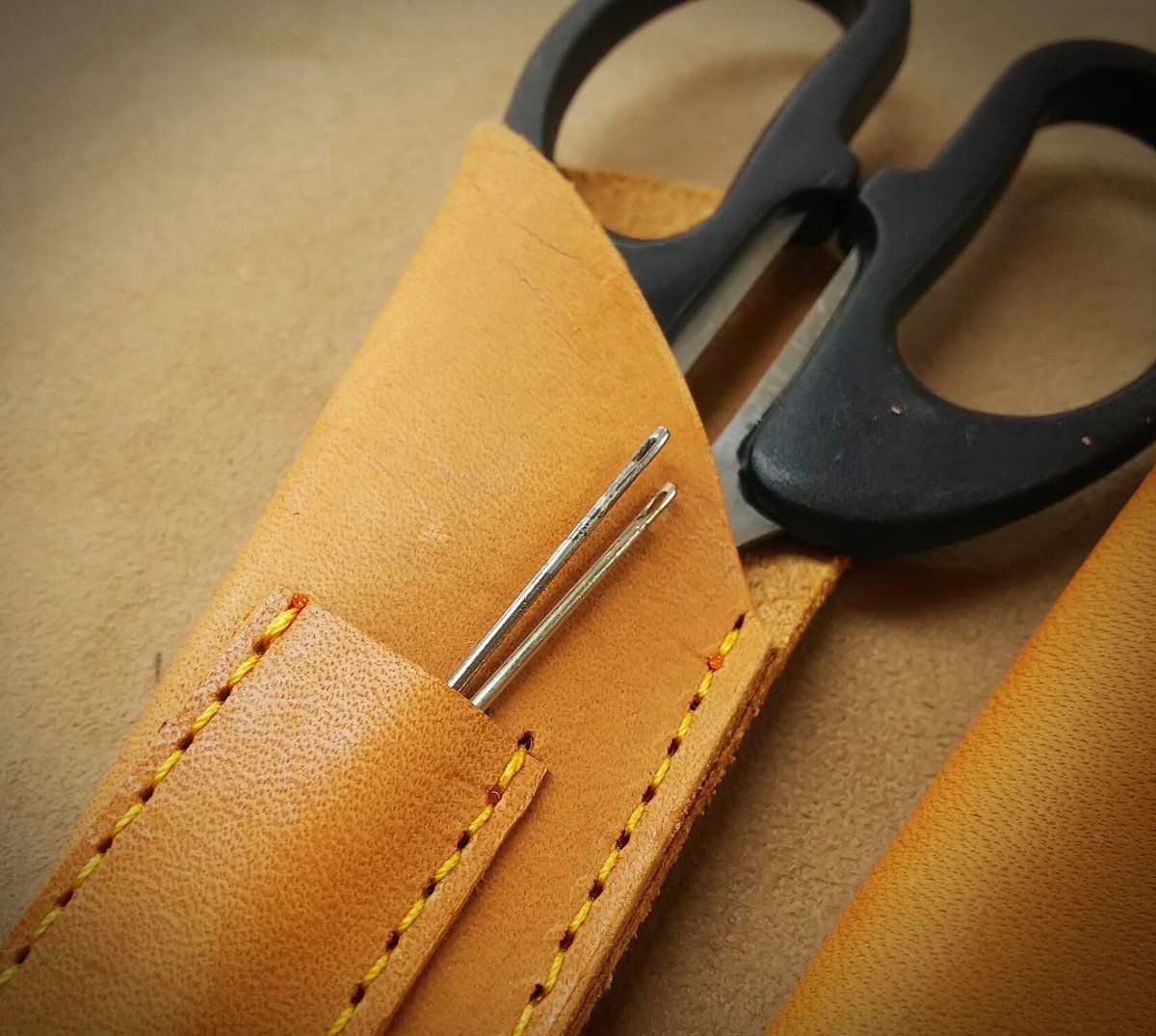 はさみケース | 手作り革工房「はろはろ」