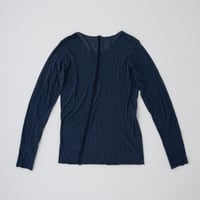 ケイト長袖Tシャツ　ブルーグレー