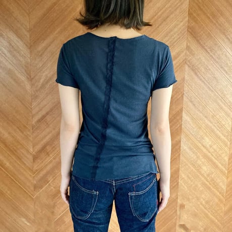 ケイト半袖Tシャツ　ブルーグレー