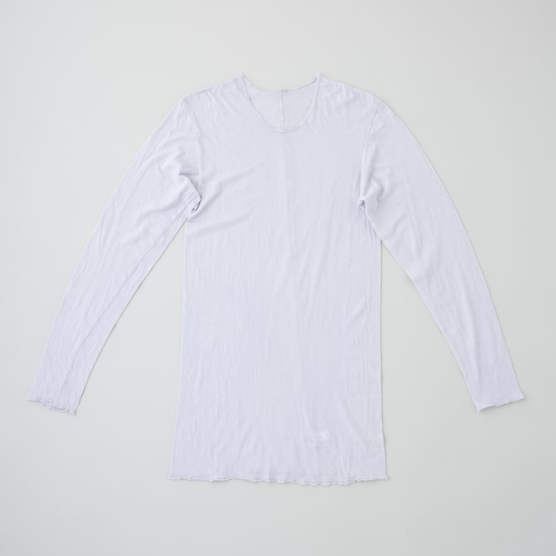 nitraid BLUNT GIRL グレー 長袖Tシャツ プリント長袖Tシャツ