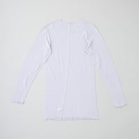 ユニセックス長袖Tシャツ　アイスグレー