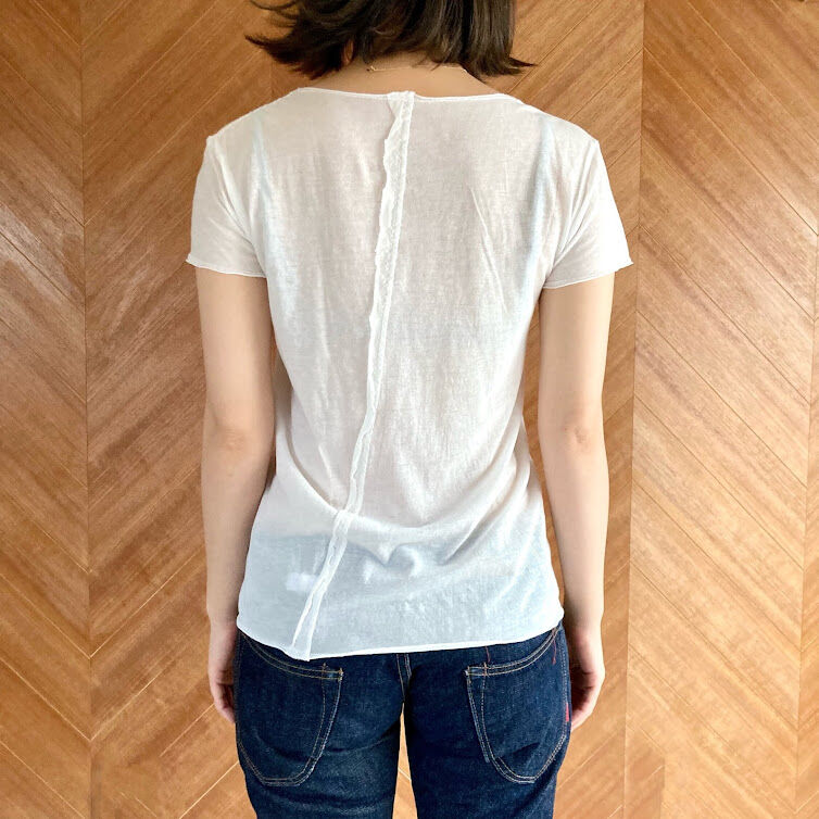 ★ANINE BING★ケイド・マッシュルーム半袖Tシャツ 送関込み ケイト半袖Tシャツ ホワイト | RIG_official online store